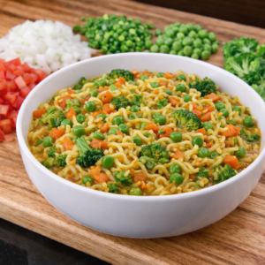 Noodle Combo (onion, tomato, green chilli, peas, carrot)